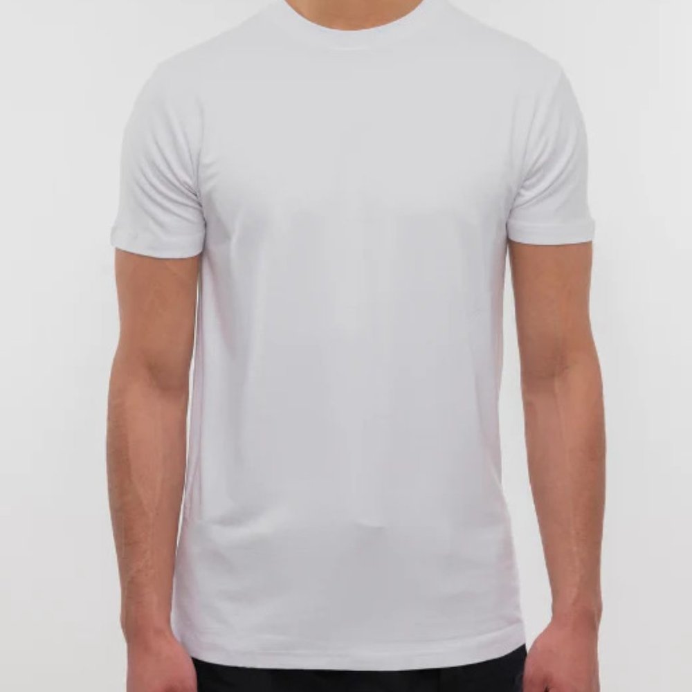 ESNTL'S White Bamboo  Tee